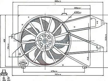 termostat za audi a4 b8: VENTILATOR KABINE GREJANJA ZA FORD MONDEO OD 2001. DO 2006. GOD. | — 4