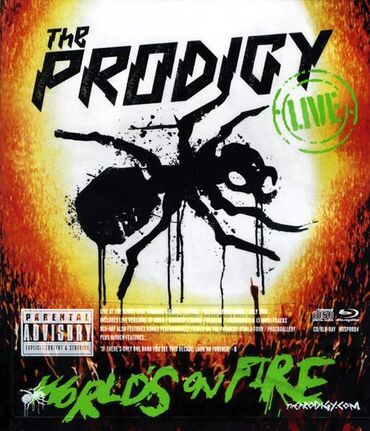 vinilin: The Prodigy-Live"World's On Fire" (Blu-ray+CD) The Prodigy - Live