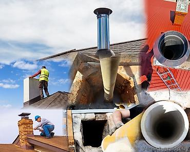 Мелкосрочные работы: Профессиональный монтаж дымоходов -установка дымоходов под — 7