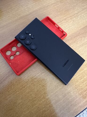 скупка мобильных телефонов на запчасти: Samsung Galaxy S23 Ultra, Б/у, 256 ГБ, цвет - Черный