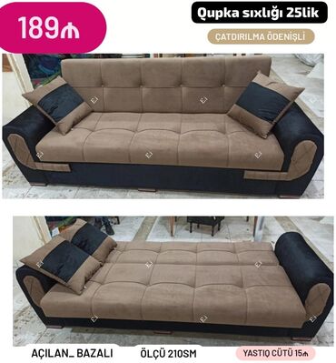 Divanlar: Di̇van-kravat, Açılan, Bazalı, Parça, Ödənişli çatdırılma — 17