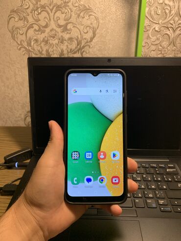 Samsung: Samsung Galaxy A03, Б/у, 32 ГБ, цвет - Черный, 2 SIM