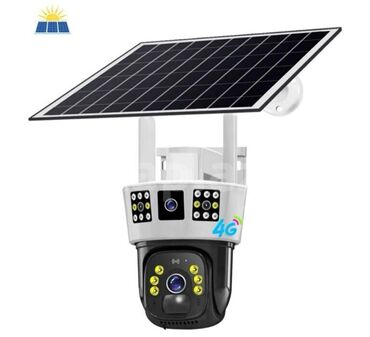 azercell.com nomreler: Simsiz 4G sim kartl Solar ptz 2 kamera 360° 8mp/4K Çöl ṣəraiti ücün