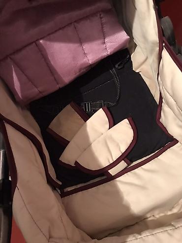 Uşaq dünyası: Uşaq arabası – Baby Lux, 2-ü 1-də komplekt - Rəng: bordo/krem - — 4