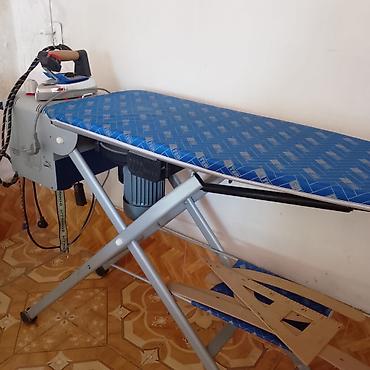 utu masası qiymetleri: Təzədir istifadə olunmayşb.Professional ütü stolu -400 azn, Tikiş — 2