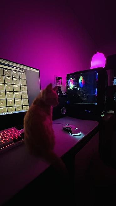 Стол компьютерлери, жумуш станциялары: 🎮 ИГРОВОЙ ПК RTX 3070 + МОНИТОР 2K 27” + ПОЛНЫЙ КОМПЛЕКТ Продаю — 2