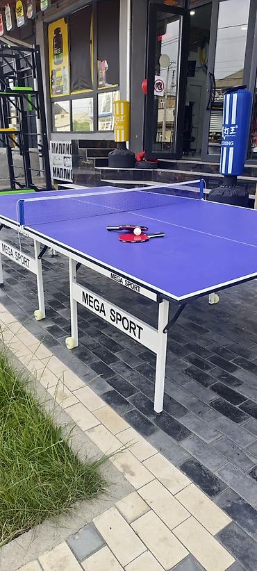 каток мини: Новый. Настольные теннисный стол MEGA SPORT - Полноразмерный игровой — 3