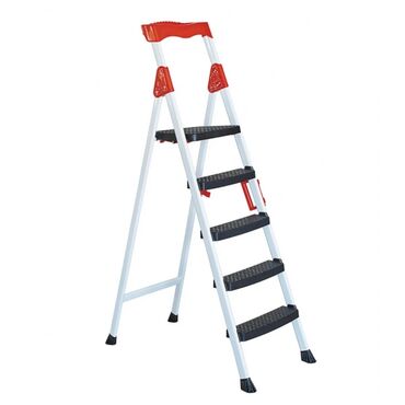 Nərdivanlar: Alüminium qatlanan nərdivan - Material: yüngül və möhkəm alüminium — 4