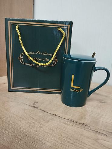 новый тошок: Подарочные наборы кружек Lucky - Керамическая кружка с крышкой и — 9