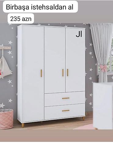 guzgu boydan: Məhsul: 3 qapılı paltar dolabı modelləri Xüsusiyyətlər: - Ölçü — 6