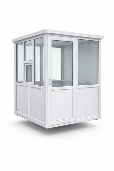 Butkalar, köşklar: Objekt: Mühafizə və ya kassir üçün mobil post/kiosk kabinəsi Təsvir — 2