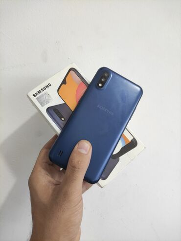 Xiaomi: Samsung Galaxy A01, 16 GB, rəng - Göy, Sensor