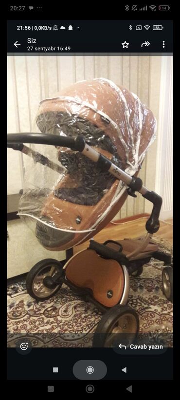 Gəzinti arabaları: Üçtəkərli araba — 12