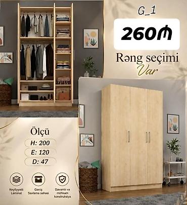 qapi ustu asmalar: Yeni, 3 qapılı, Siyirməli, Rəngli, Taxta, Kupe, Düz dolab — 1