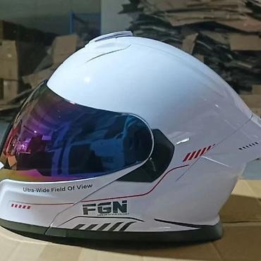 spica ruma: FGN “Urban Style” motoristička kaciga sa ultra-širokim vizirskim — 2