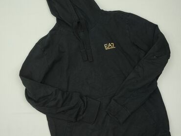 koszulka croop: Bluza z kapturem dla mężczyzn, XL, EA7 Emporio Armani, stan - Dobry