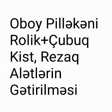 Malyarlar: Oboy ustası. mənzil və ofislərdə oboy işlərinin görülməsi. iş — 26