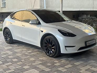 tesla y: Tesla Model Y: 2021 г., 6.3 л, Автомат, Электромобиль, Кроссовер — 1