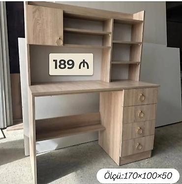 kompyuter səkilləri: Düz masa, Polkalı, Siyirməli, Teksturalı laminat — 1
