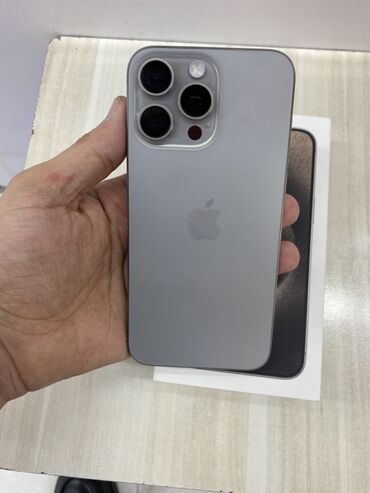 Apple iPhone: IPhone 15 Pro Max, 256 GB, Natural Titanium, Face ID — 6