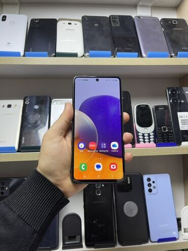 nod 8: Samsung Galaxy A52, 128 GB, rəng - Qara, Barmaq izi