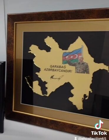 Şəkillər, tablolar: Ali Baş komandan İlham Əliyev cənabları. Susal qızıl falqa və — 10