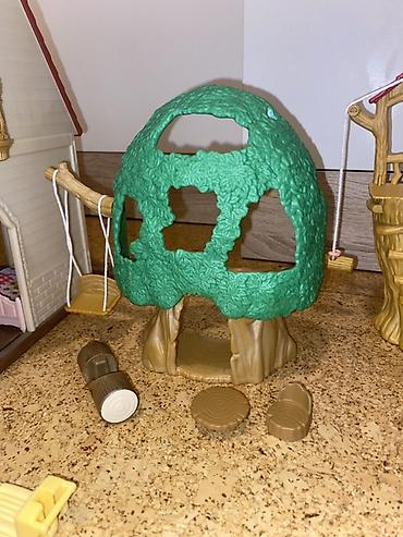 Kućice za lutke: Komplet kućice za igru sa nameštajem i dodatnom scenografijom za — 7