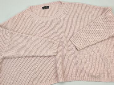 różowa spódnice z tiulu: Sweter, L (EU 40), condition - Good