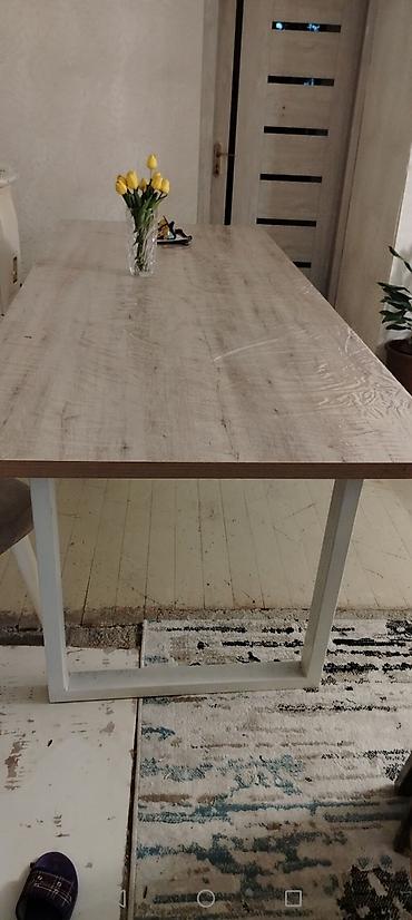 metbex stolları: Mətbəx masası, Yeni, Açılmayan, Laminat, Dördbucaq masa — 1