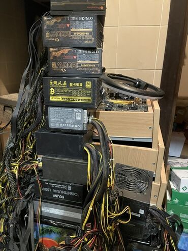 Izvori napajanja: Više PC/Miner napajanja sa kablovima – različiti modeli i snage U — 2