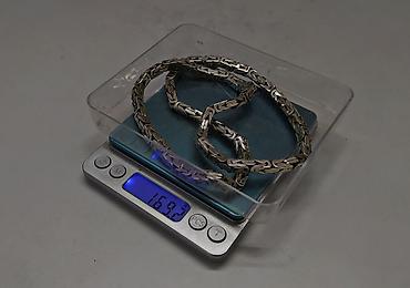 Серебряные цепочки: Цепочка, Бисмарк, Проба 925, Мужские, Новый — 26