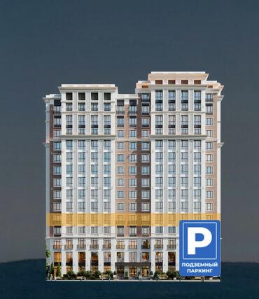 2 комнатные квартиры в рассрочку бишкек: 2 комнаты, 80 м², Элитка, 10 этаж, ПСО (под самоотделку)