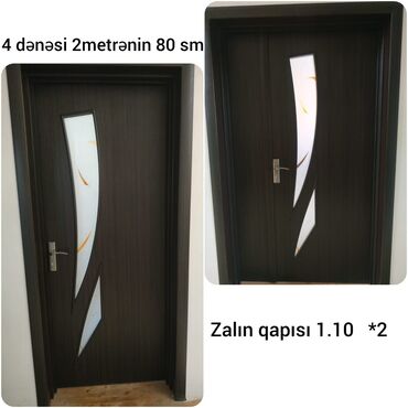 otaq qaplar: 5 eded otaq qapısı satilir biri 50 azn.Biri zal qapısı (Zalın qapısı