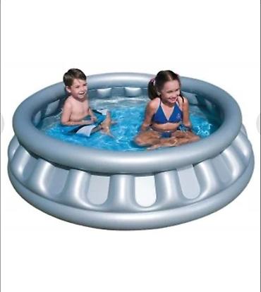 Бассейны: Надувной детский бассейн Bestway Spaceship Play Pool - Тематика — 1