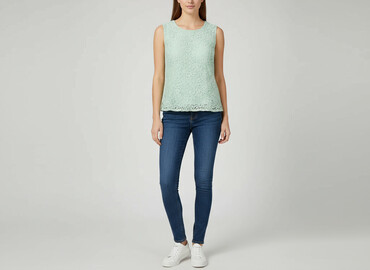 stradivarius top koronkowy: Orsay, Жіноча блуза, розмір M