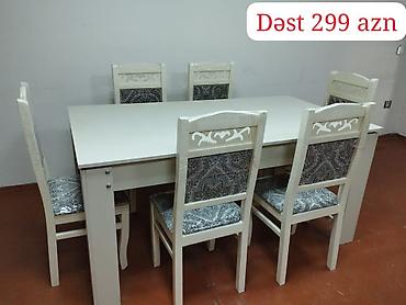 stullar qiymeti: Yeni, 6 stul — 1