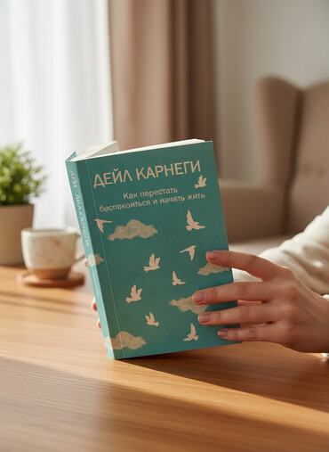 Саморазвитие и психология: Книга Дейла Карнеги "Как перестать беспокоиться и начать жить", книга — 1