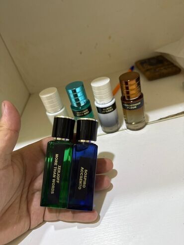 Ətriyyat: Məhsul: Mini ətir kolleksiyası - Versace Eros Man – mavi şüşədə — 28