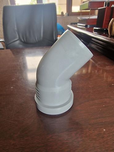 25 lik plastik su borusu: PVC boru dirsəyi – Ø50 mm Qiymət: 25 qəpik - Material: yüksək — 6