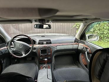 mers s 500: Mercedes-Benz S-Class: 2002 г., 5 л, Автомат, Бензин, Седан — 7
