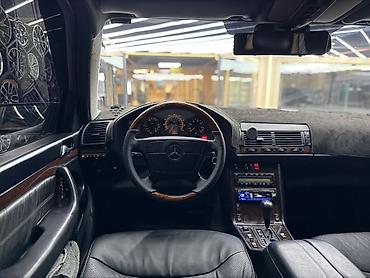 на кабан: Mercedes-Benz S-Class: 1998 г., 5 л, Автомат, Бензин, Седан — 9