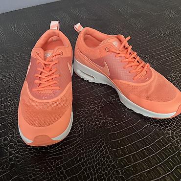 asics кроссовки: Nike, Размер: 37.5, цвет - Оранжевый, Б/у — 2
