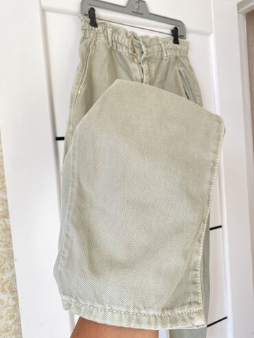 Qadın şalvarları: Şalvar, Zara, L, M, rəng - Yaşıl — 4