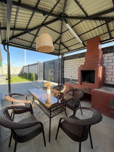 ак ордо сдаю дом: Дом, 130 м², 3 комнаты, Агентство недвижимости, Евроремонт