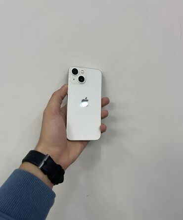iphone 6 чехол: IPhone 13 mini, Колдонулган, 128 ГБ, Ак, Заряддоочу түзүлүш, Коргоочу айнек, Каптама, 89 %