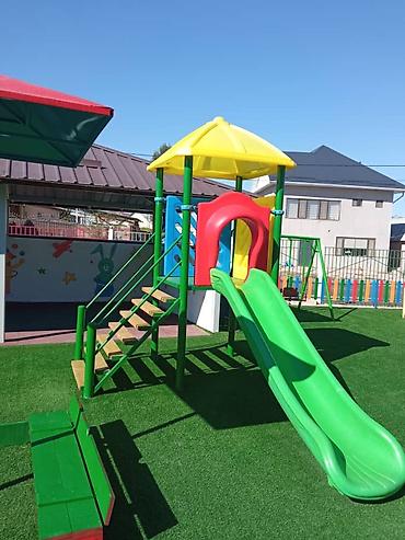 Детские горки: Горки и комплексы для детских площадок, пластик металл дерево на — 27