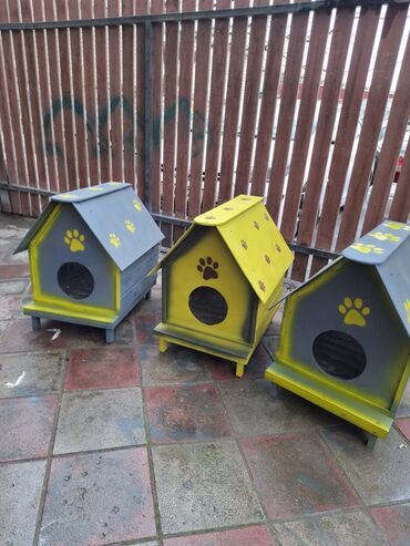 Yuvalar: Məhsul: Ev heyvanları üçün taxta evlər Təsvir: - Müxtəlif ölçü və — 8