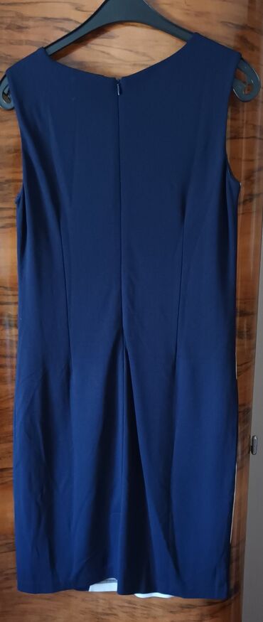 Dresses: A-Dress M (EU 38), color - Blue, Cocktail, Without sleeves