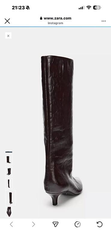 Çəkmələr: Çəkmə, Zara, Ölçü: 36, Yeni — 2