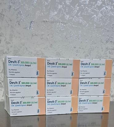 витамины д3: Devit-3 (D3 Vitamini) — стерильный раствор для внутримышечного — 1